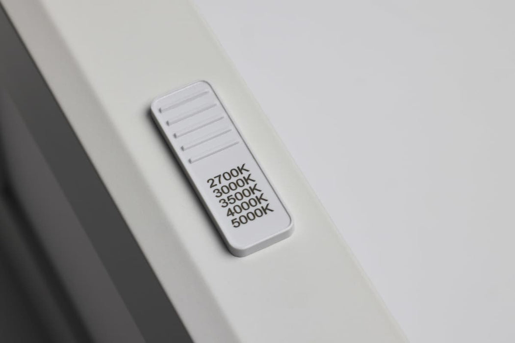 Surface Mount Nuvo 62-1772 Blink Pro Plus - 42 Watt - 5.5 in. x 48 in. - Surface Mount LED - CCT Selectable - 90 CRI - White Finish - 120/277 Volt - Rectangular Shape Nuvo