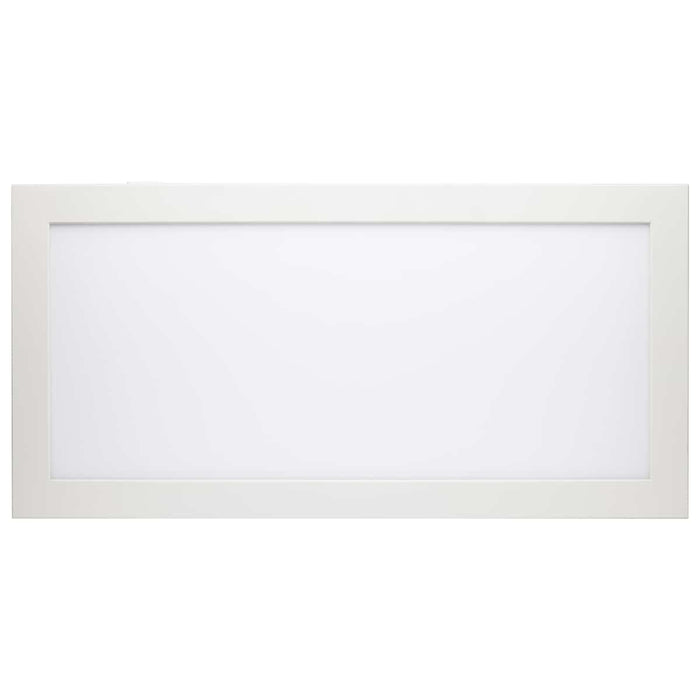 Surface Mount Nuvo 62-1773 Blink Pro Plus - 24 Watt - 12 in. x 24 in. - Surface Mount LED - CCT Selectable - 90 CRI - White Finish - 120/277 Volt - Rectangular Shape Nuvo