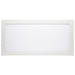 Surface Mount Nuvo 62-1773 Blink Pro Plus - 24 Watt - 12 in. x 24 in. - Surface Mount LED - CCT Selectable - 90 CRI - White Finish - 120/277 Volt - Rectangular Shape Nuvo