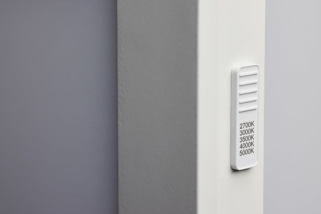 Surface Mount Nuvo 62-1774 Blink Pro Plus - 47 Watt - 24 in. - x 24 in. - Surface Mount LED - CCT Selectable - 90 CRI - White Finish - 120/277 Volt - Square Shape Nuvo
