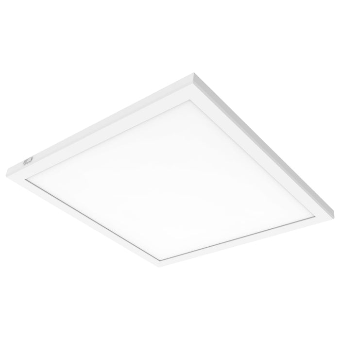 Surface Mount Nuvo 62-1774 Blink Pro Plus - 47 Watt - 24 in. - x 24 in. - Surface Mount LED - CCT Selectable - 90 CRI - White Finish - 120/277 Volt - Square Shape Nuvo