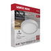 Surface Mount Nuvo 62-1776 Blink Pro Plus - 19.5 Watt - 12 in. - Surface Mount LED - CCT Selectable - 90 CRI - White Finish - 120/277 Volt - Round Shape Nuvo