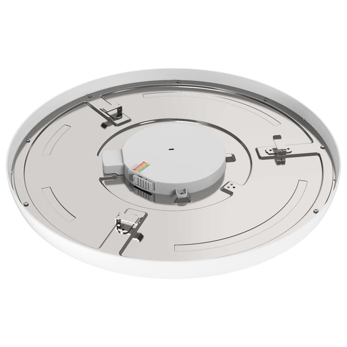 Surface Mount Nuvo 62-1777 Blink Pro Plus - 29 Watt - 15 in. - Surface Mount LED - CCT Selectable - 90 CRI - White Finish - 120/277 Volt - Round Shape Nuvo