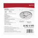 Surface Mount Nuvo 62-1777 Blink Pro Plus - 29 Watt - 15 in. - Surface Mount LED - CCT Selectable - 90 CRI - White Finish - 120/277 Volt - Round Shape Nuvo