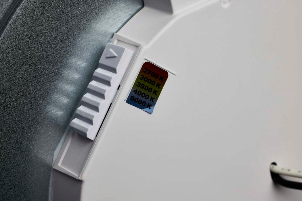 Surface Mount Nuvo 62-1778 Blink Pro Plus - 34 Watt - 19 in. - Surface Mount LED - CCT Selectable - 90 CRI - White Finish - 120/277 Volt - Round Shape Nuvo