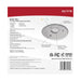 Surface Mount Nuvo 62-1778 Blink Pro Plus - 34 Watt - 19 in. - Surface Mount LED - CCT Selectable - 90 CRI - White Finish - 120/277 Volt - Round Shape Nuvo