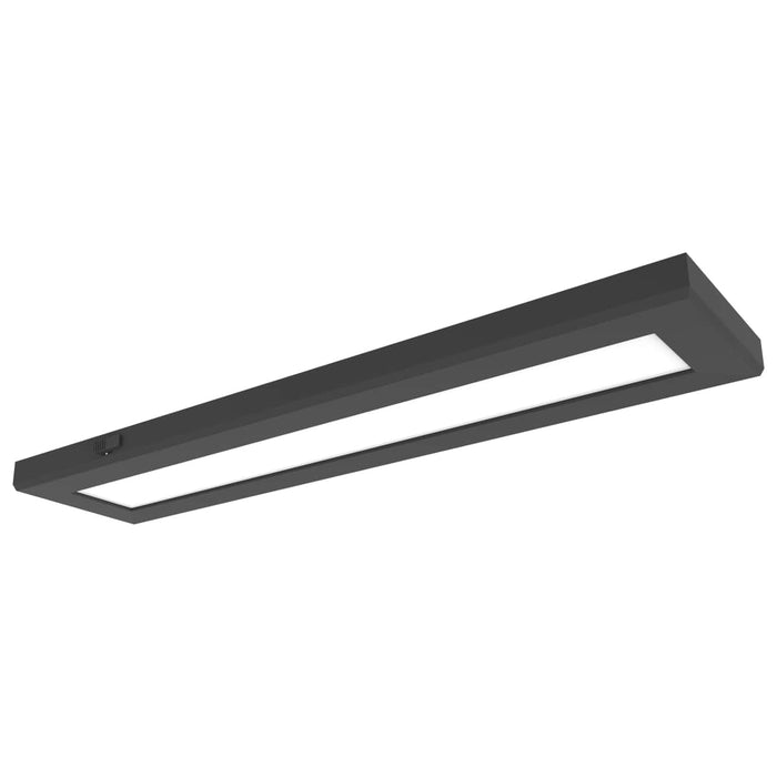 Surface Mount Nuvo 62-1780 Blink Pro Plus - 24 Watt - 5.5 in. x 24 in. - Surface Mount LED - CCT Selectable - 90 CRI - Black Finish - 120/277 Volt - Rectangular Shape Nuvo