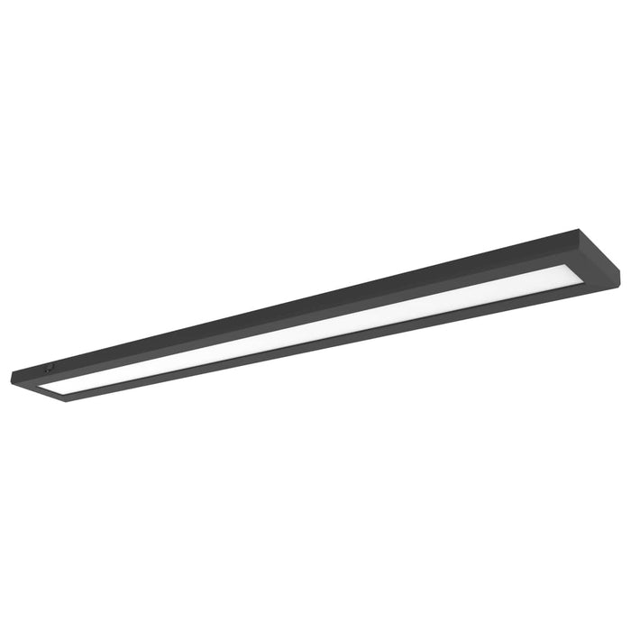 Surface Mount Nuvo 62-1782 Blink Pro Plus - 42 Watt - 5.5 in. x 48 in. - Surface Mount LED - CCT Selectable - 90 CRI - Black Finish - 120/277 Volt - Rectangular Shape Nuvo