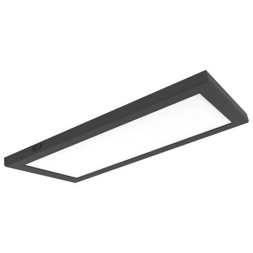 Surface Mount Nuvo 62-1783 Blink Pro Plus - 24 Watt - 12 in. x 24 in. - Surface Mount LED - CCT Selectable - 90 CRI - Black Finish - 120/277 Volt - Rectangular Shape Nuvo