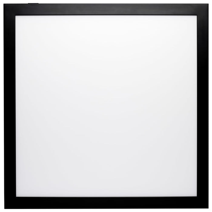 Surface Mount Nuvo 62-1784 Blink Pro Plus - 47 Watt - 24 in. x 24 in. - Surface Mount LED - CCT Selectable - 90 CRI - Black Finish - 120/277 Volt - Square Shape Nuvo
