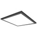 Surface Mount Nuvo 62-1784 Blink Pro Plus - 47 Watt - 24 in. x 24 in. - Surface Mount LED - CCT Selectable - 90 CRI - Black Finish - 120/277 Volt - Square Shape Nuvo