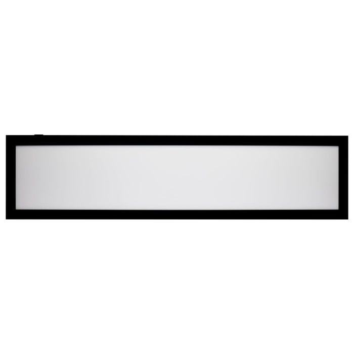 Surface Mount Nuvo 62-1785 Blink Pro Plus - 47 Watt - 12 in. x 48 in. - Surface Mount LED - CCT Selectable - 90 CRI - Black Finish - 120/277 Volt - Rectangular Shape Nuvo