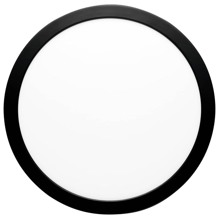 Surface Mount Nuvo 62-1786 Blink Pro Plus - 19.5 Watt - 12 in. - Surface Mount LED - CCT Selectable - 90 CRI - Black Finish - 120/277 Volt - Round Shape Nuvo