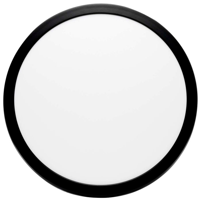 Surface Mount Nuvo 62-1787 Blink Pro Plus - 29.5 Watt - 15 in. - Surface Mount LED - CCT Selectable - 90 CRI - Black Finish - 120/277 Volt - Round Shape Nuvo