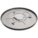 Surface Mount Nuvo 62-1788 Blink Pro Plus - 34 Watt - 19 in. - Surface Mount LED - CCT Selectable - 90 CRI - Black Finish - 120/277 Volt - Round Shape Nuvo