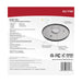 Surface Mount Nuvo 62-1788 Blink Pro Plus - 34 Watt - 19 in. - Surface Mount LED - CCT Selectable - 90 CRI - Black Finish - 120/277 Volt - Round Shape Nuvo
