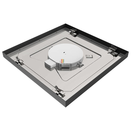 Surface Mount Nuvo 62-1789 Blink Pro Plus - 19.5 Watt - 12 in. - Surface Mount LED - CCT Selectable - 90 CRI - Black Finish - 120/277 Volt - Square Shape Nuvo