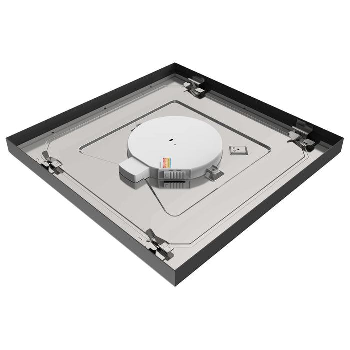 Surface Mount Nuvo 62-1789 Blink Pro Plus - 19.5 Watt - 12 in. - Surface Mount LED - CCT Selectable - 90 CRI - Black Finish - 120/277 Volt - Square Shape Nuvo