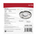Surface Mount Nuvo 62-1796 Blink Pro Plus - 19.5 Watt - 12 Inch - CCT Selectable - Brushed Nickel Finish 120/277 Volt - Round Nuvo