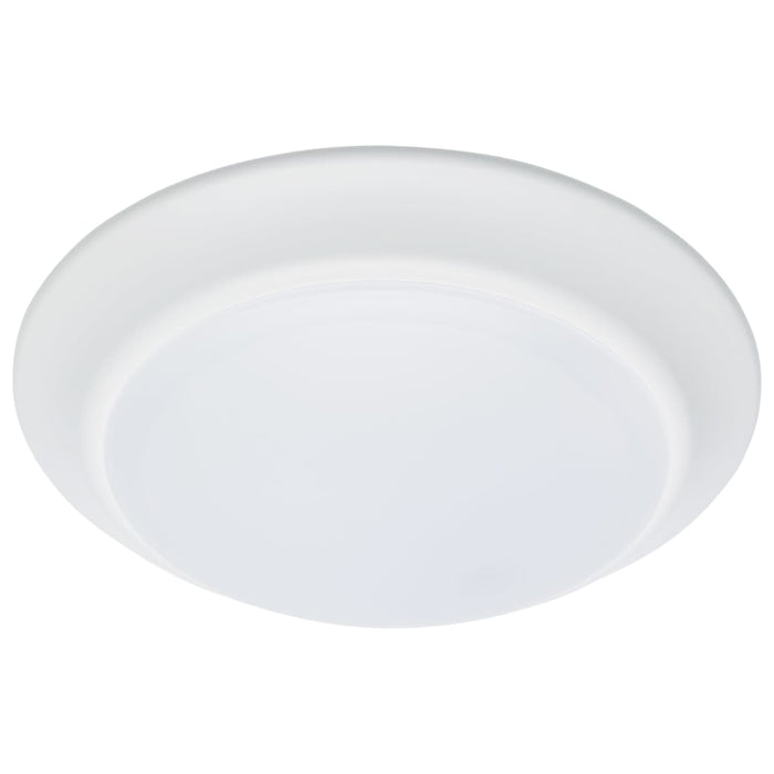 Disk Light Nuvo 62-1800 7 inch - LED Disk Light - 6 Unit Contractor Pack - 5-CCT Selectable 27K/3K/35K/4K/5K - White Finish Nuvo