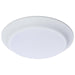Disk Light Nuvo 62-1801R1 7 Inch LED Disk Light - 27K/3K/35K/4K/5K CCT Selectable - White Finish Nuvo