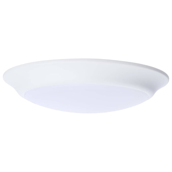 Disk Light Nuvo 62-1801R1 7 Inch LED Disk Light - 27K/3K/35K/4K/5K CCT Selectable - White Finish Nuvo