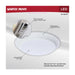 Disk Light Nuvo 62-1801R1 7 Inch LED Disk Light - 27K/3K/35K/4K/5K CCT Selectable - White Finish Nuvo