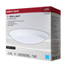 Disk Light Nuvo 62-1801R1 7 Inch LED Disk Light - 27K/3K/35K/4K/5K CCT Selectable - White Finish Nuvo