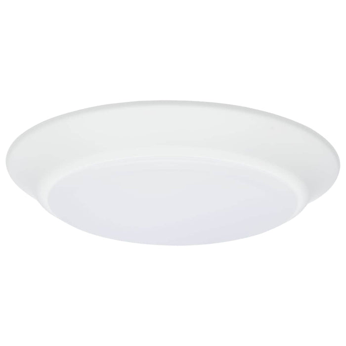 Disk Light Nuvo 62-1801 7 inch - LED Disk Light - 5-CCT Selectable 27K/3K/35K/4K/5K - White Finish Nuvo