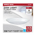Disk Light Nuvo 62-1801 7 inch - LED Disk Light - 5-CCT Selectable 27K/3K/35K/4K/5K - White Finish Nuvo