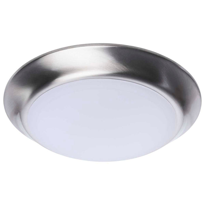 Disk Light Nuvo 62-1802R1 7 Inch LED Disk Light - 27K/3K/35K/4K/5K CCT Selectable - Brushed Nickel Finish Nuvo