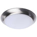 Disk Light Nuvo 62-1802R1 7 Inch LED Disk Light - 27K/3K/35K/4K/5K CCT Selectable - Brushed Nickel Finish Nuvo