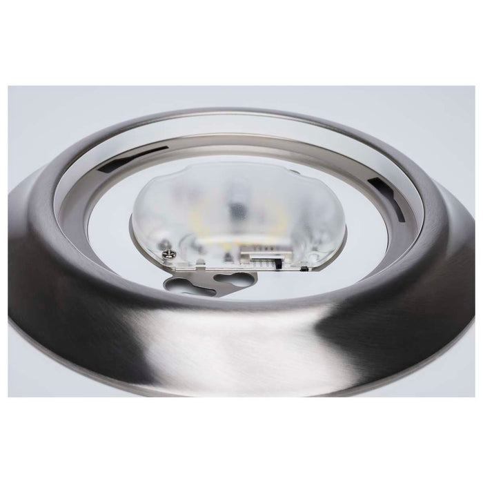 Disk Light Nuvo 62-1802R1 7 Inch LED Disk Light - 27K/3K/35K/4K/5K CCT Selectable - Brushed Nickel Finish Nuvo