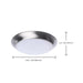 Disk Light Nuvo 62-1802R1 7 Inch LED Disk Light - 27K/3K/35K/4K/5K CCT Selectable - Brushed Nickel Finish Nuvo