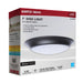 Disk Light Nuvo 62-1803R1 7 Inch LED Disk Light - 27K/3K/35K/4K/5K CCT Selectable - Bronze Finish Nuvo