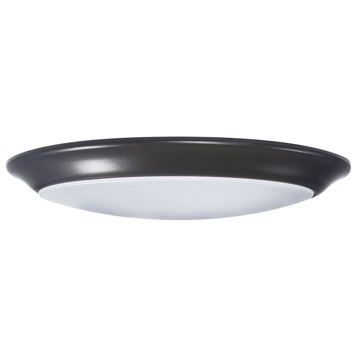 Disk Light Nuvo 62-1803 7 inch - LED Disk Light - 5-CCT Selectable 27K/3K/35K/4K/5K - Bronze Finish Nuvo