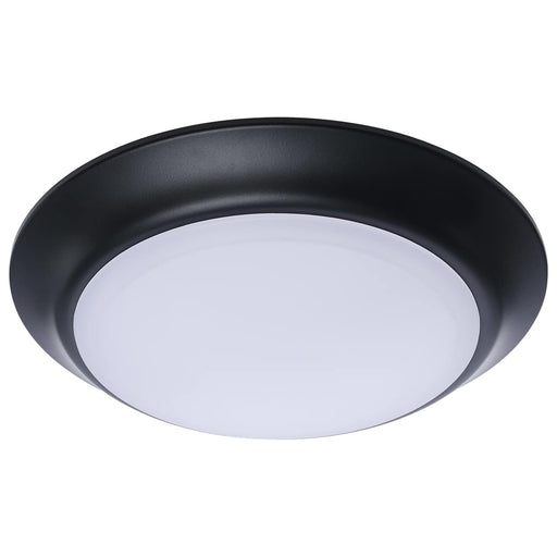 Disk Light Nuvo 62-1804R1 7 Inch LED Disk Light - 27K/3K/35K/4K/5K CCT Selectable - Black Finish Nuvo