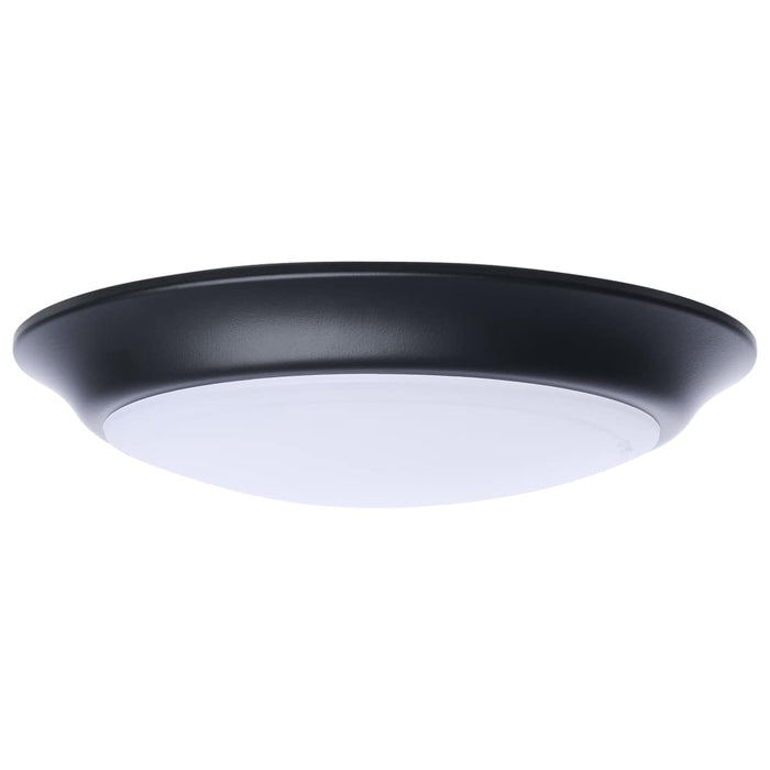 Disk Light Nuvo 62-1804R1 7 Inch LED Disk Light - 27K/3K/35K/4K/5K CCT Selectable - Black Finish Nuvo