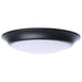 Disk Light Nuvo 62-1804R1 7 Inch LED Disk Light - 27K/3K/35K/4K/5K CCT Selectable - Black Finish Nuvo