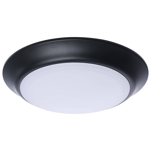 Disk Light Nuvo 62-1804R1 7 Inch LED Disk Light - 27K/3K/35K/4K/5K CCT Selectable - Black Finish Nuvo