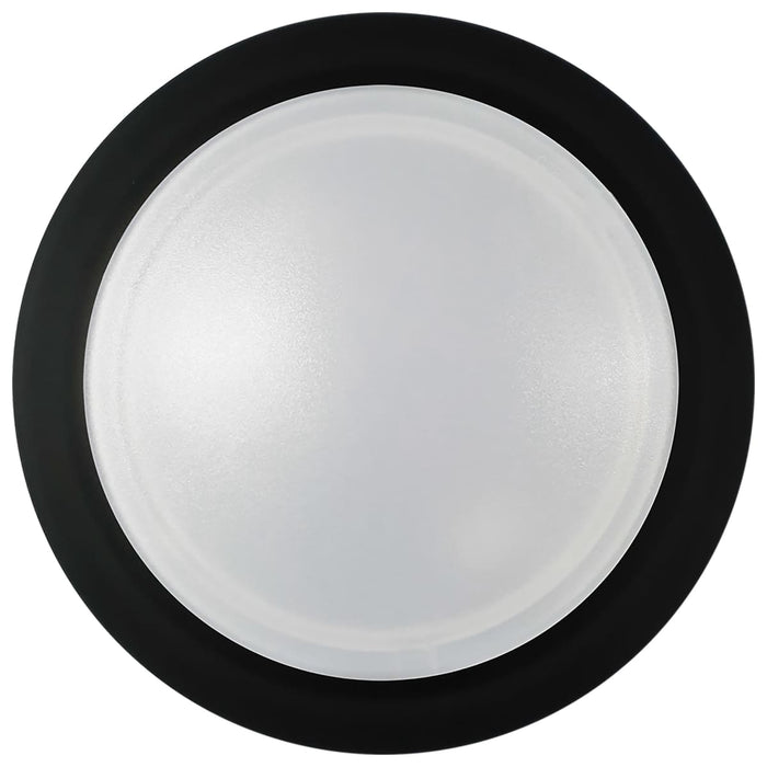 Disk Light Nuvo 62-1804 7 inch - LED Disk Light - 5-CCT Selectable 27K/3K/35K/4K/5K - Black Finish Nuvo