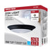 Disk Light Nuvo 62-1804 7 inch - LED Disk Light - 5-CCT Selectable 27K/3K/35K/4K/5K - Black Finish Nuvo