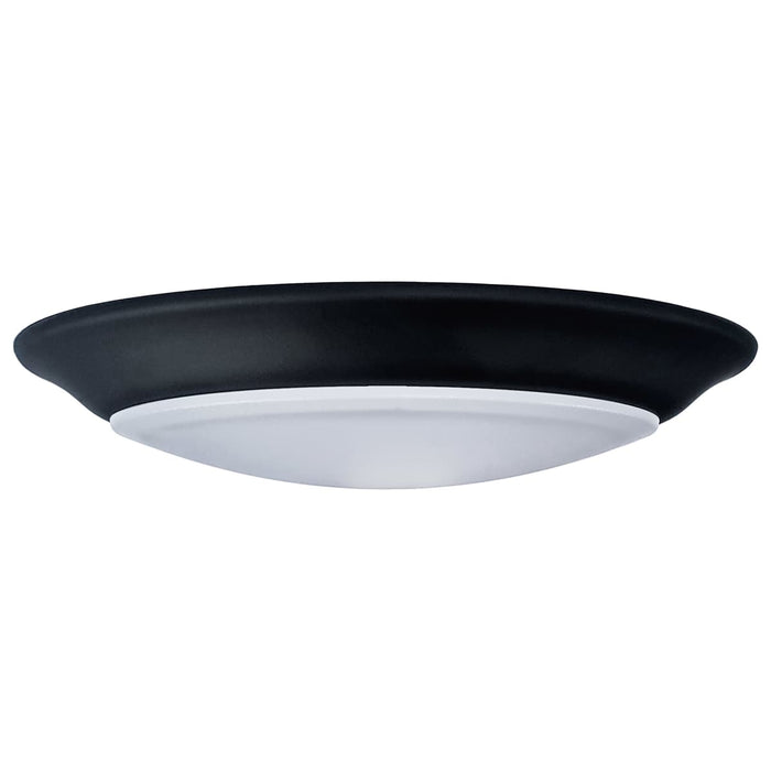 Disk Light Nuvo 62-1804 7 inch - LED Disk Light - 5-CCT Selectable 27K/3K/35K/4K/5K - Black Finish Nuvo