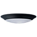 Disk Light Nuvo 62-1804 7 inch - LED Disk Light - 5-CCT Selectable 27K/3K/35K/4K/5K - Black Finish Nuvo