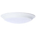 Disk Light Nuvo 62-1805R1 6.5 Watt - 7 Inch LED Disk Light - 27K/3K/35K/4K/5K CCT Selectable - White Finish Nuvo