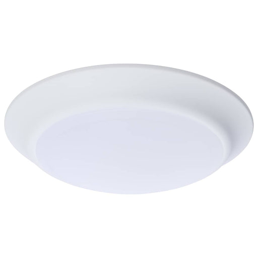 Disk Light Nuvo 62-1805R1 6.5 Watt - 7 Inch LED Disk Light - 27K/3K/35K/4K/5K CCT Selectable - White Finish Nuvo