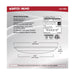 Disk Light Nuvo 62-1805 8 Watt - 7 Inch LED Disk Light - White Finish - CCT Selectable Nuvo