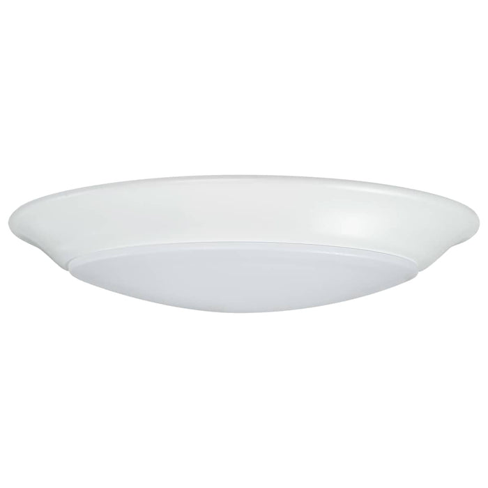Disk Light Nuvo 62-1805 8 Watt - 7 Inch LED Disk Light - White Finish - CCT Selectable Nuvo