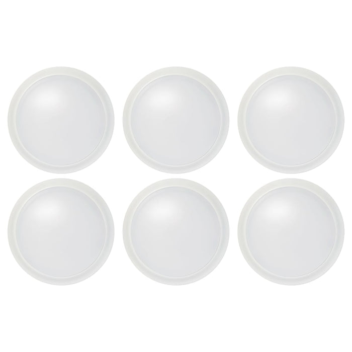Disk Light Nuvo 62-1810 10 inch - LED Disk Light - 6 Unit Contractor Pack - 5-CCT Selectable 27K/3K/35K/4K/5K - White Finish Nuvo