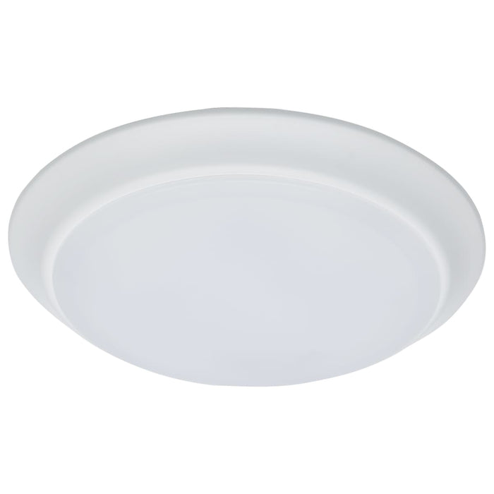 Disk Light Nuvo 62-1810 10 inch - LED Disk Light - 6 Unit Contractor Pack - 5-CCT Selectable 27K/3K/35K/4K/5K - White Finish Nuvo